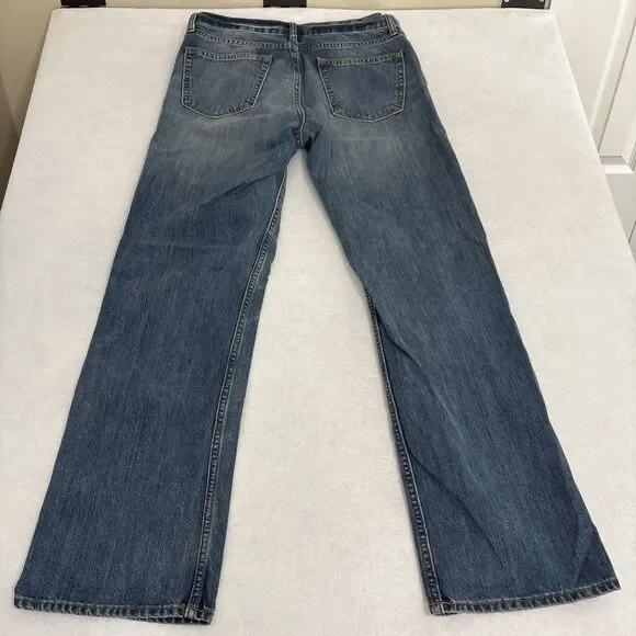 Banana Republic Jeans Men's 34 x 34 Straight Leg Medium Denim - Picture 12 of 16